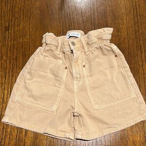 Zara girls denim shorts size 9